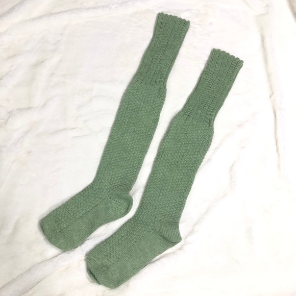 Icelandic Wool Socks {Mint Green} - Picture 2 of 2